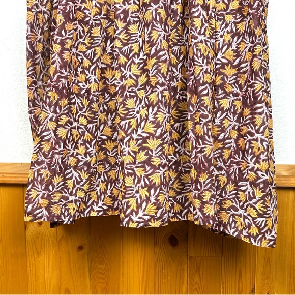 Daughters of India Kyra Dress Sumac Size 2XL Floral Cotton Boho - Picture 9 of 10